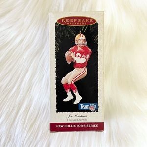HALLMARK Keepsake Ornament Joe Montana San Francisco 49er’s